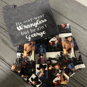 George Strait Toddler Bummie Set 2T